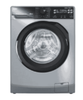 غساله زانوسى اوتوماتيك 9كيلو 1200لفه سلفر انفرتر بخار تى سى ZWF9221SB7 كود9470