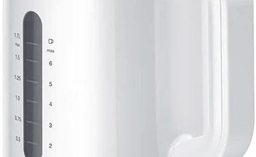 كاتيل كهربائي كهربائية براون، 1.7 لتر، 2200 وات، ابيض - WK1100WH ( ضمان دولي )