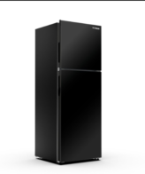 ثلاجة فريش 397 لتر - أسود مرايا FNT-BS470 KBM (500020789)