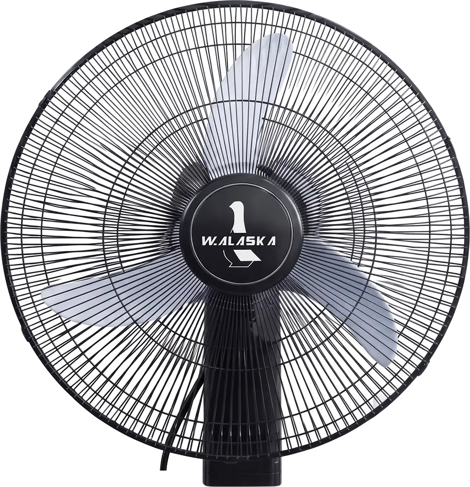مروحة حائط الاسكا 18 بوصة EF38-1F-45R ديجيتال بريموت - اسود